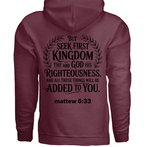 Heather Sport Dark Maroon - BACK